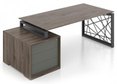 Офисный стол руководителя с приставкой Salita Promo 18 мм