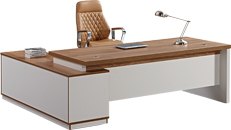 Стол руководителя с тумбами офисный для кабинета Blair